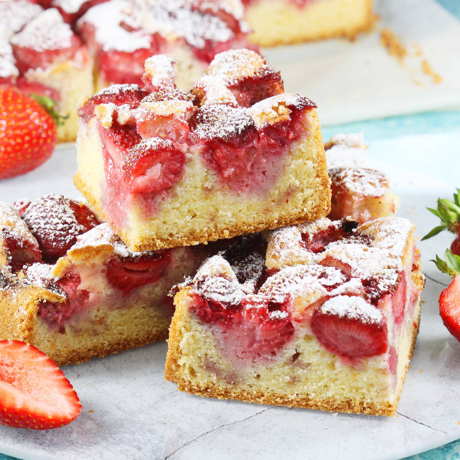 Ciasto z truskawkami