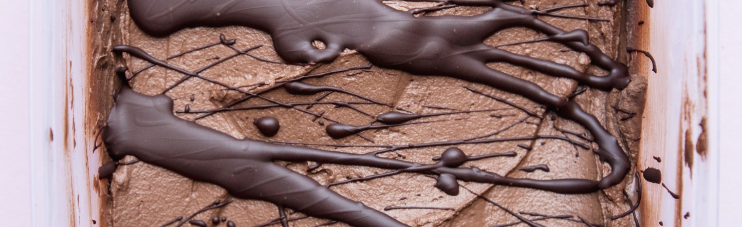 Wegańskie lody czekoladowe z batata