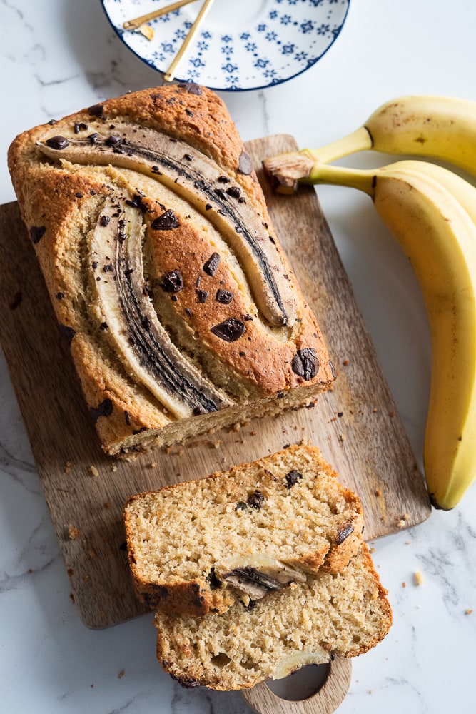 Chlebek bananowy fit