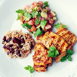 Grillowane filety z kurczaka po meksykańsku