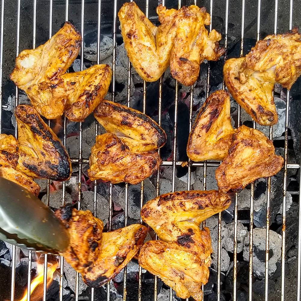 Przepis na skrzydełka z grilla