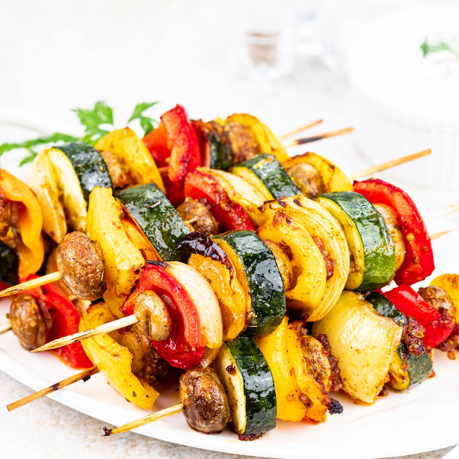 Szaszłyki warzywne