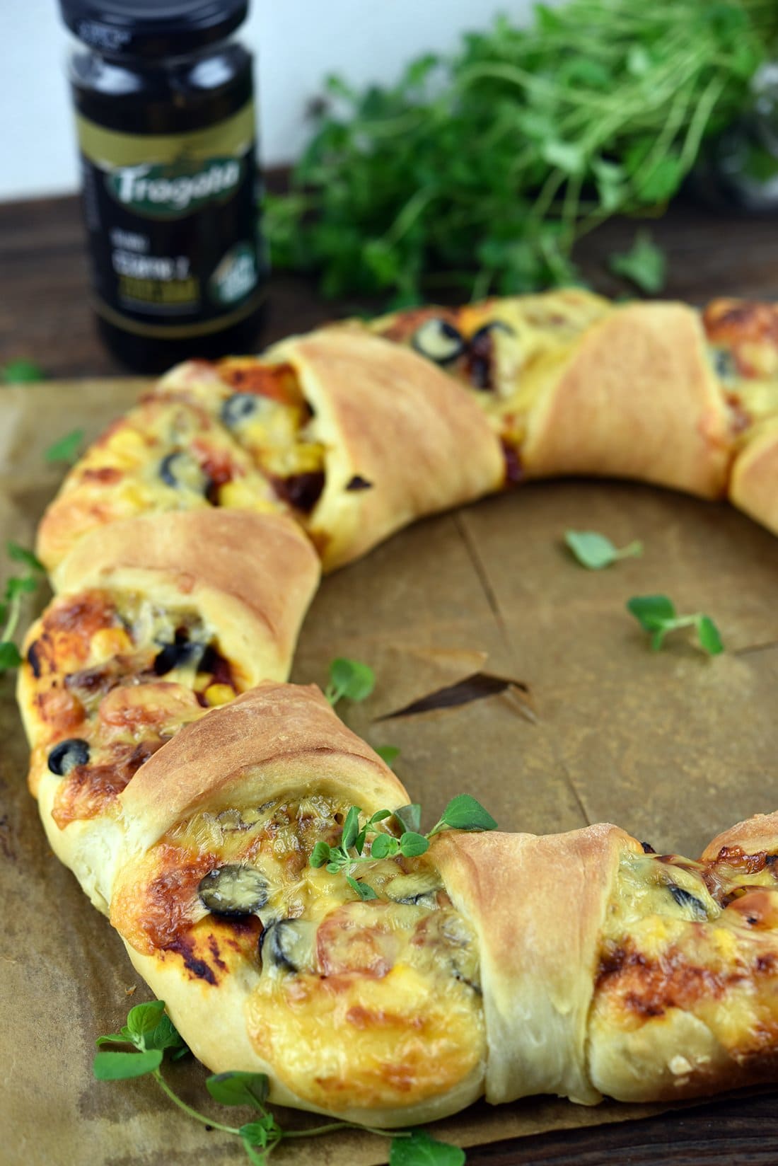 Imprezowa zawijana pizza