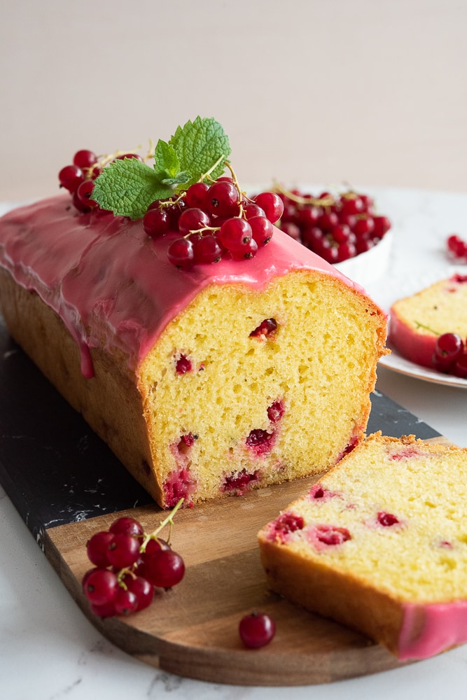 Szybkie ciasto z porzeczkami