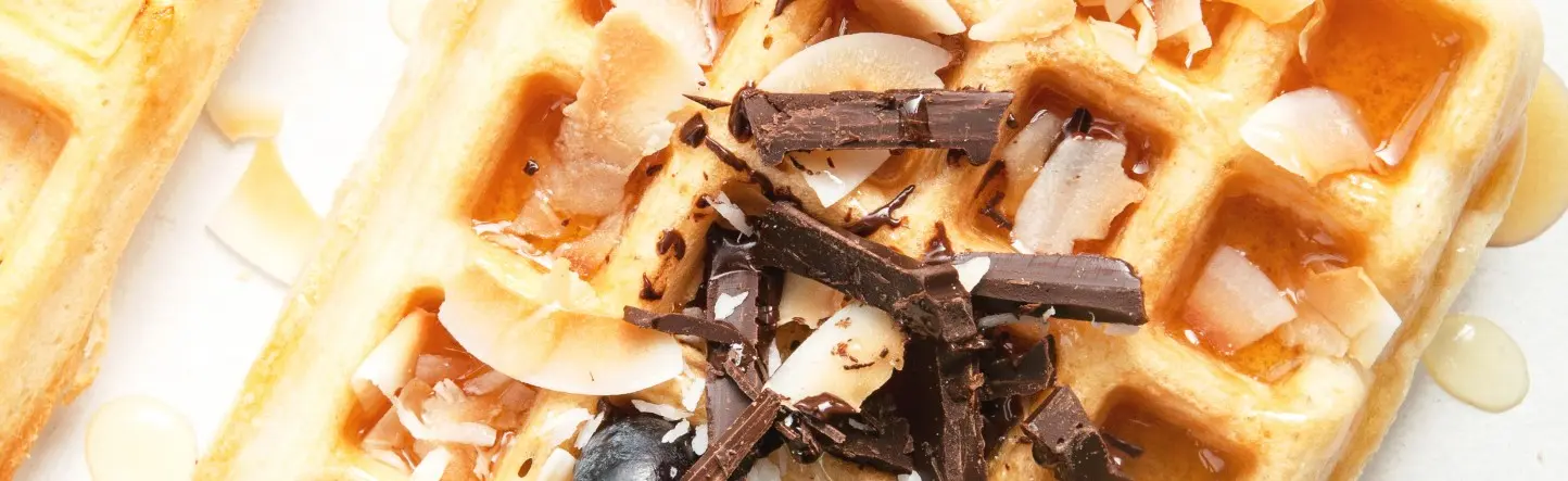 Wegańskie gofry idealne
