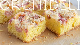 Ciasto z rabarbarem i kruszonką - szybkie i wilgotne! — wideo