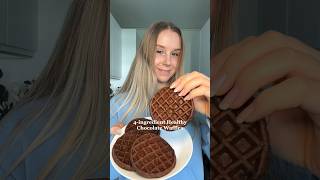 Wegańskie, bezglutenowe gofry z puree z bananów — wideo