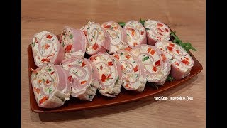 Roladki z szynki — wideo